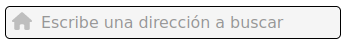 Escribe una dirección a buscar
